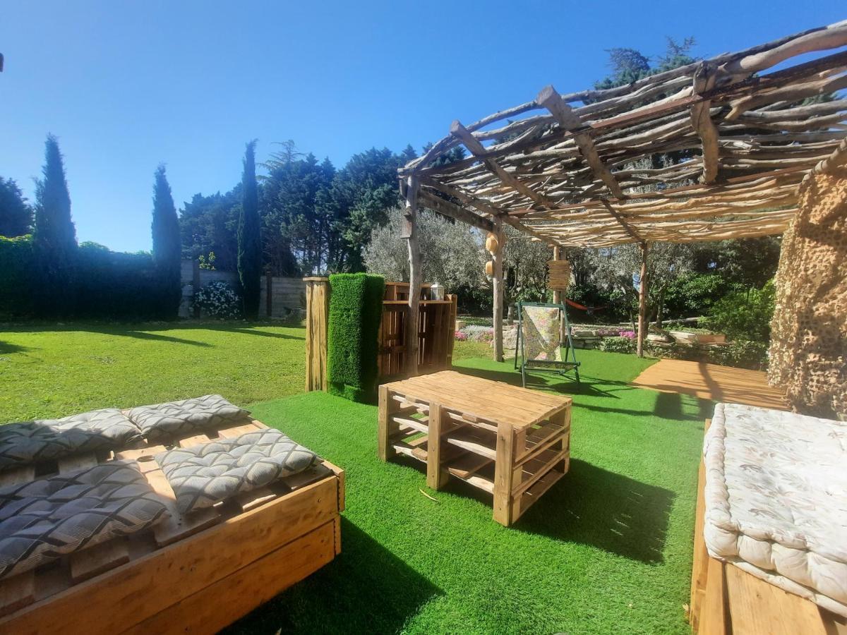 Mas" La Maison De Mon Pere " Proche Avignon A Pujaut Dış mekan fotoğraf